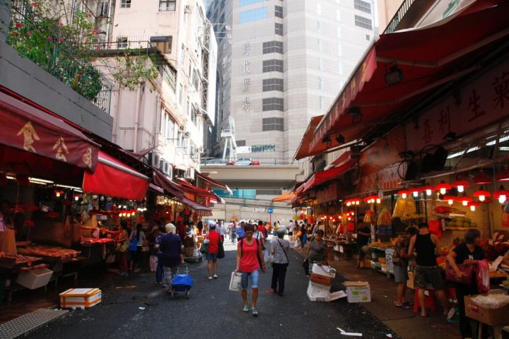 re__mg_1847 香港の下町風景/市場の様子