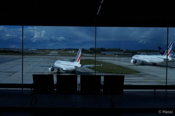 エールフランスの機体かっこいい。。
